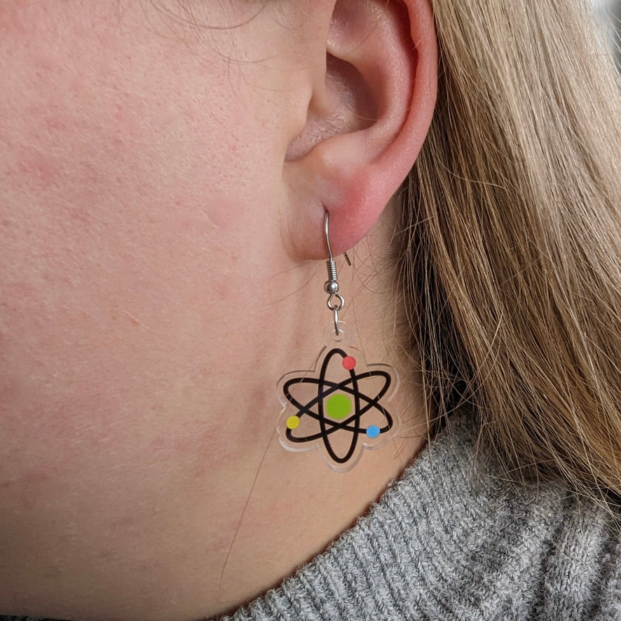 Atom Earrings