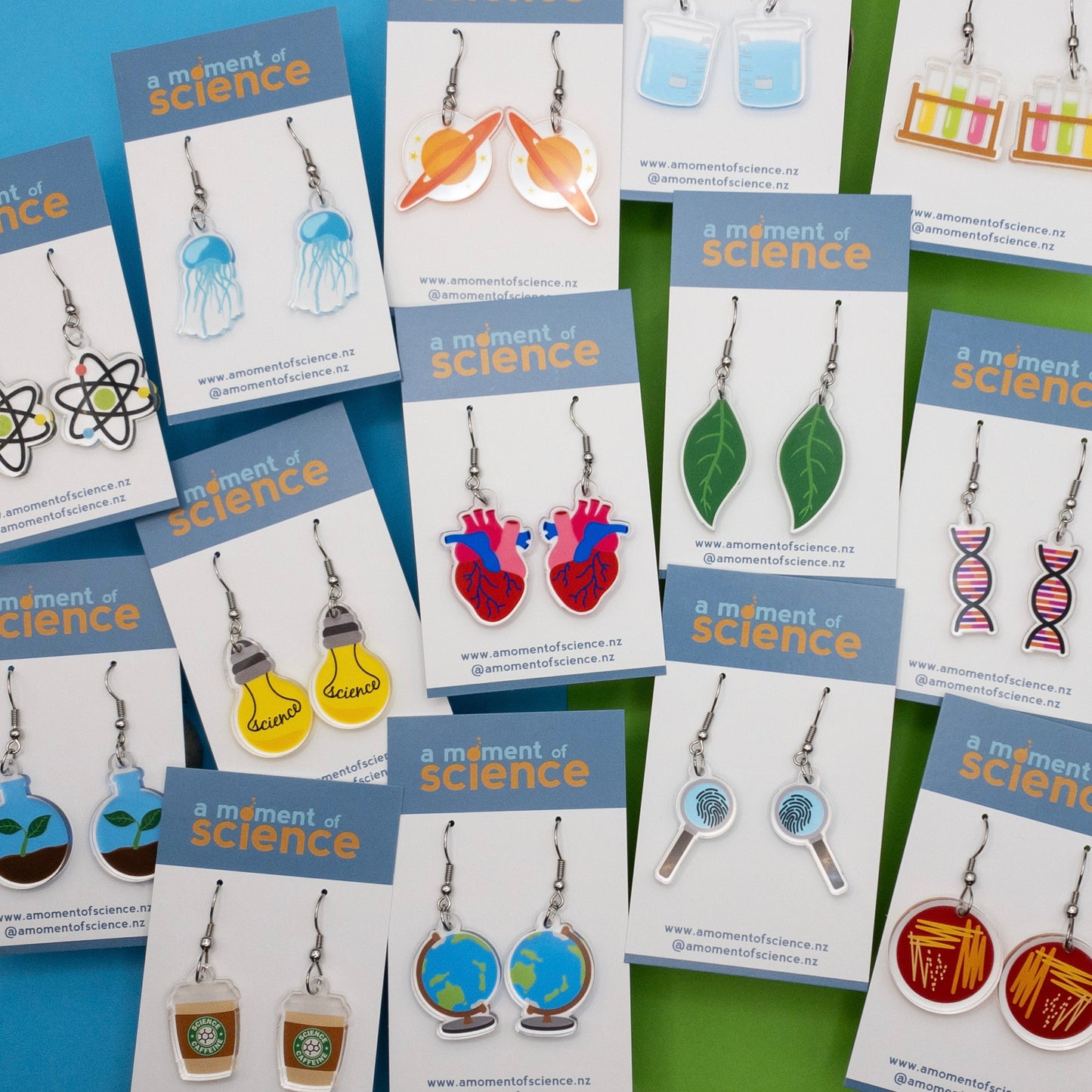 SECONDS Saturn Earrings