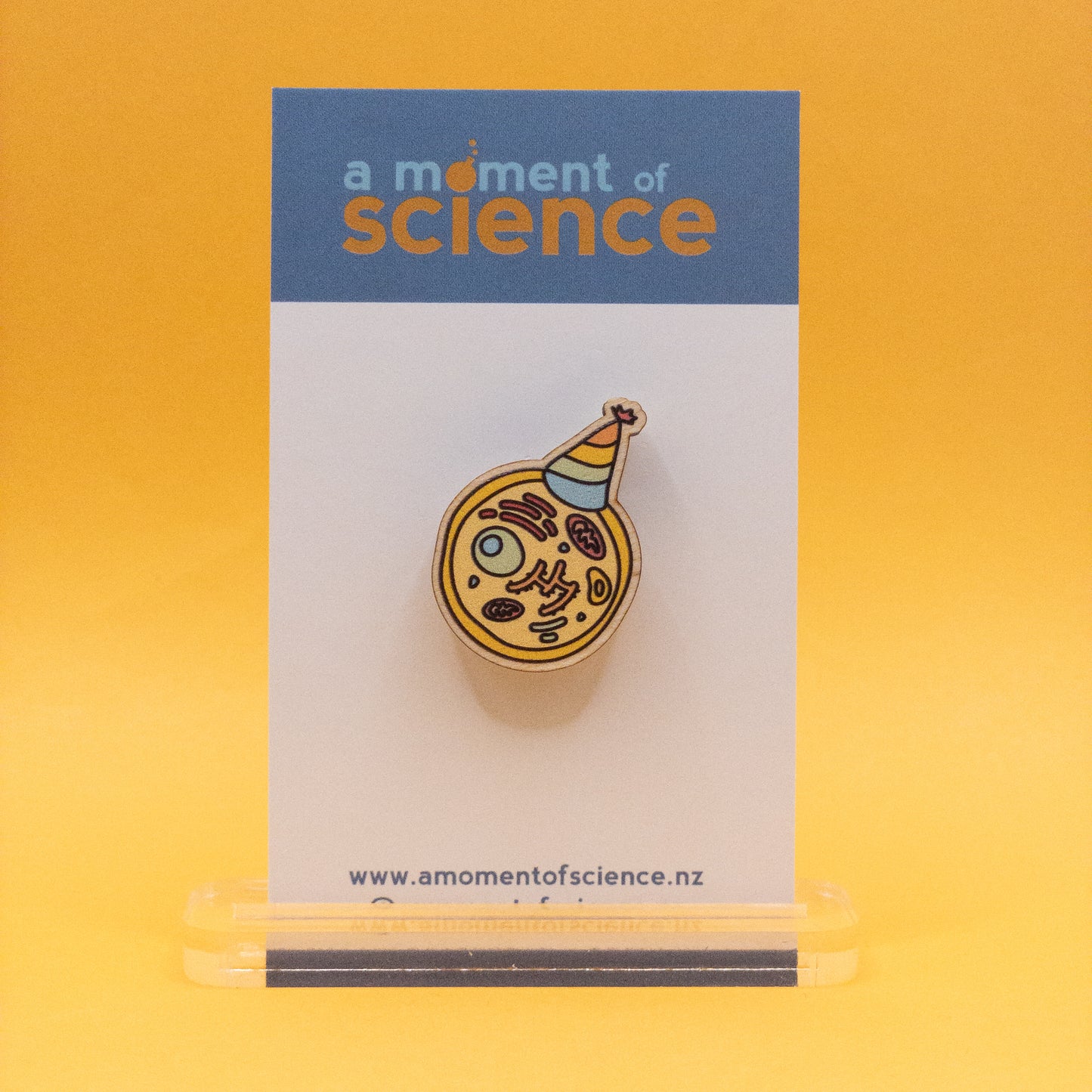 Cell-ebrations Wooden Pin
