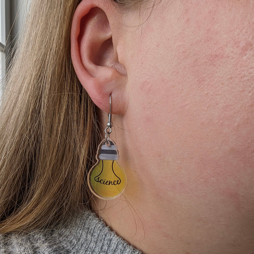 Lightbulb Earrings