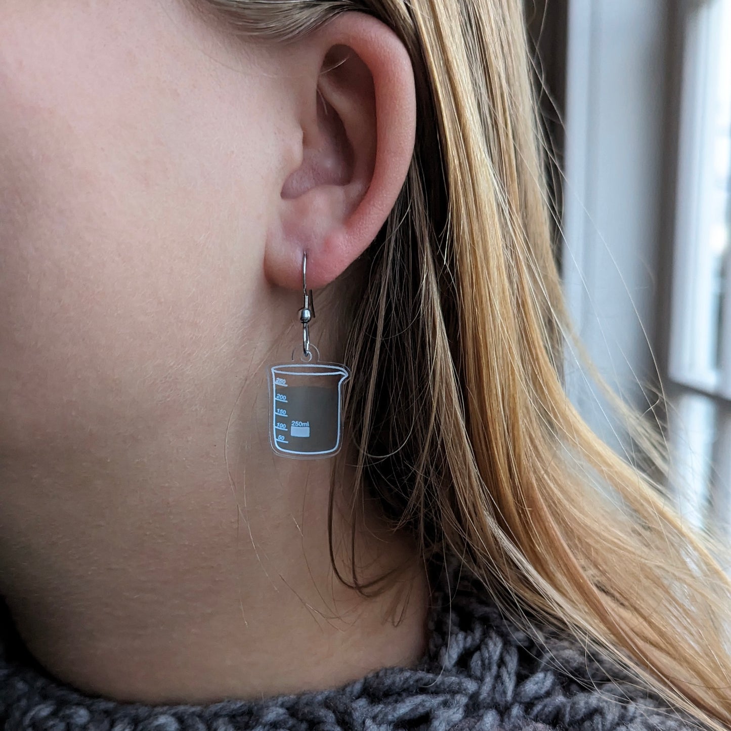 Beaker Earrings