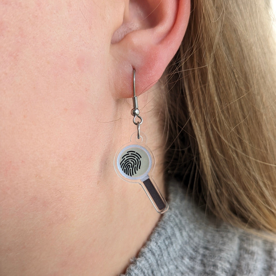 Fingerprint Earrings