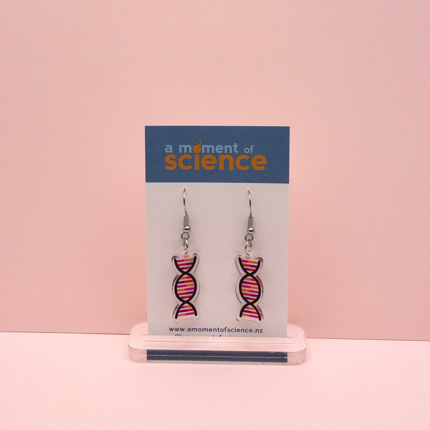 DNA Double Helix Earrings