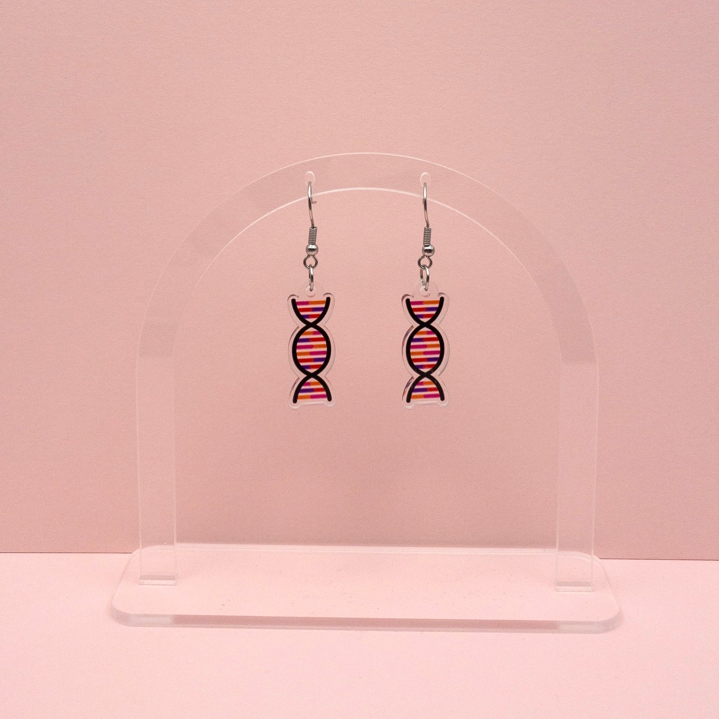 DNA Double Helix Earrings