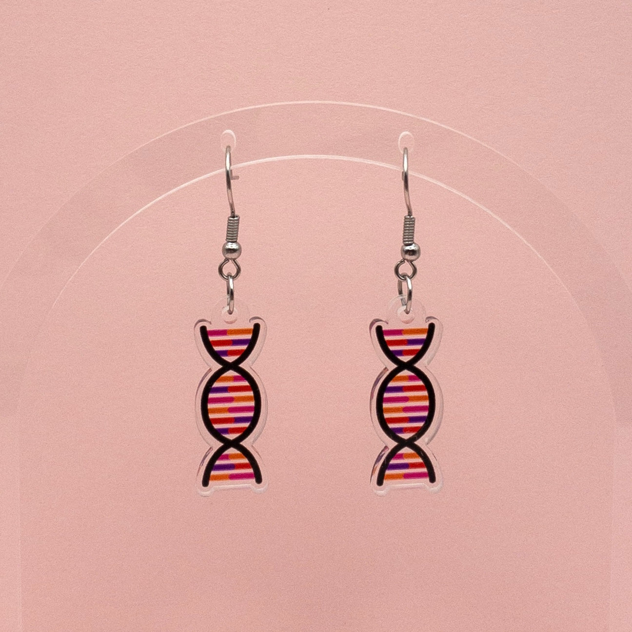 DNA Double Helix Earrings