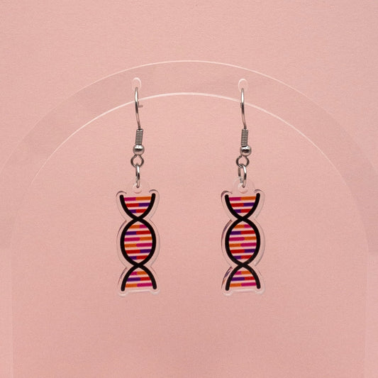 DNA Double Helix Earrings