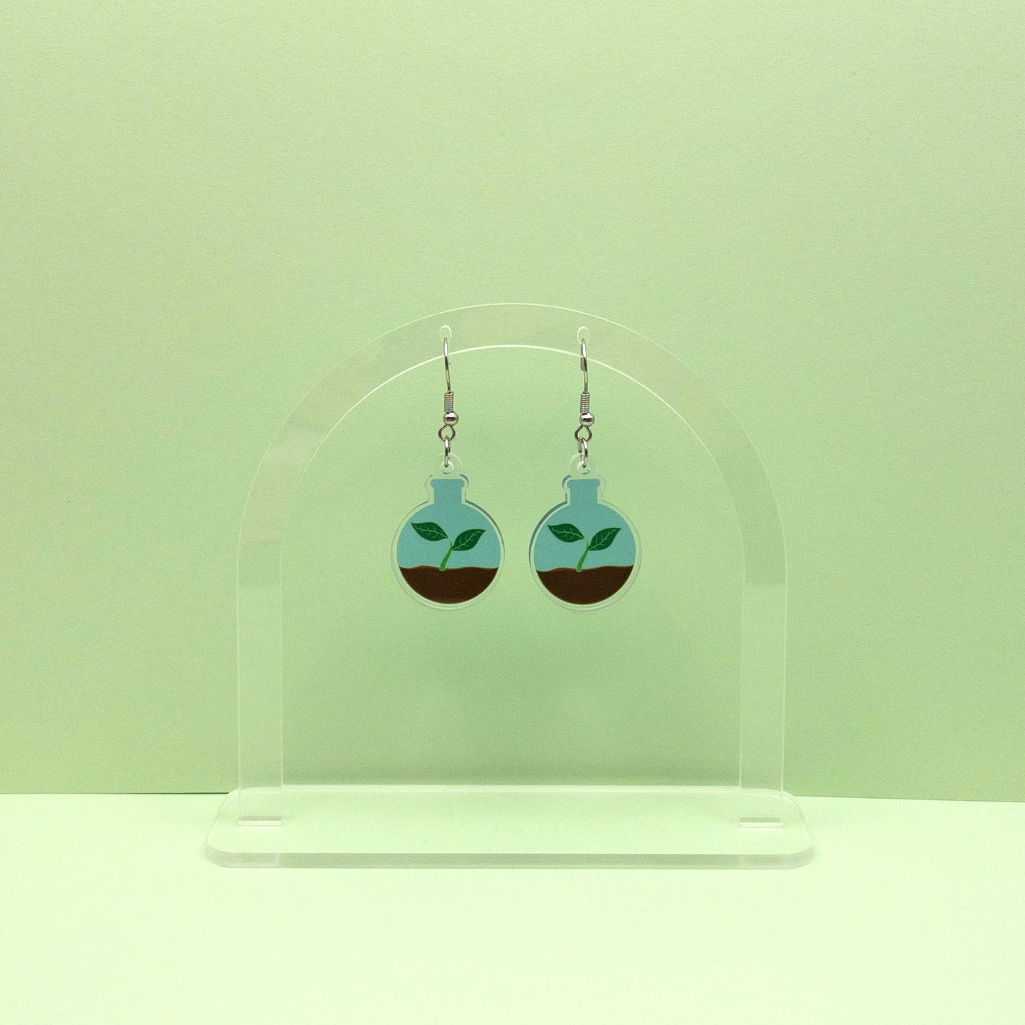 Plant in a Flask Earrings