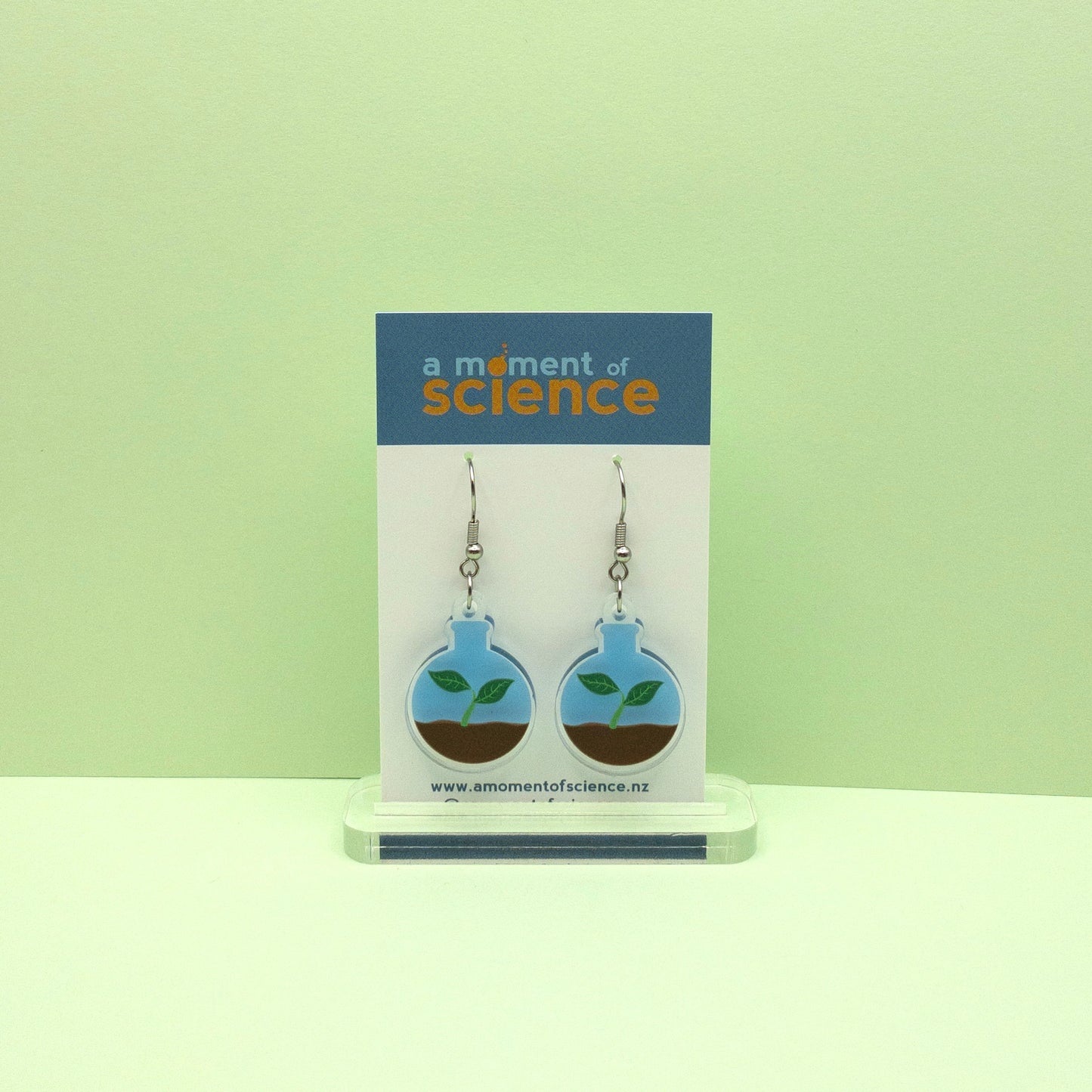 Plant in a Flask Earrings