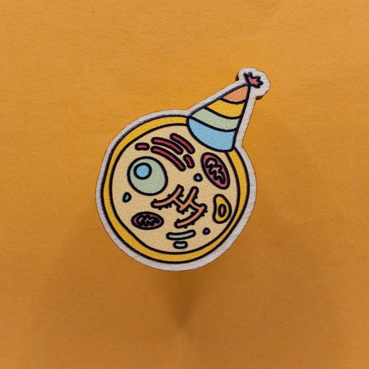 Cell-ebrations Wooden Pin
