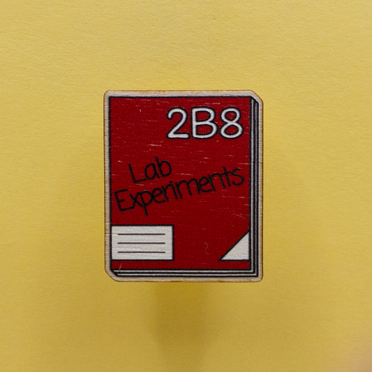 Lab Book of Experiments Wooden Pin